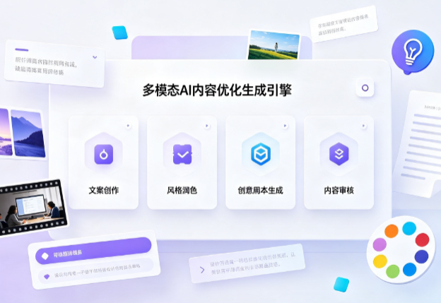 崇左AI智能内容优化创新 多模态生成技术丰富数字内容创作生态